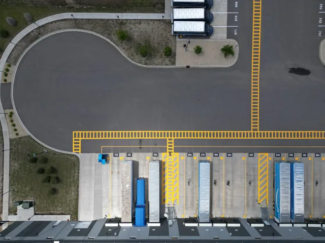 Loading Zone Markings