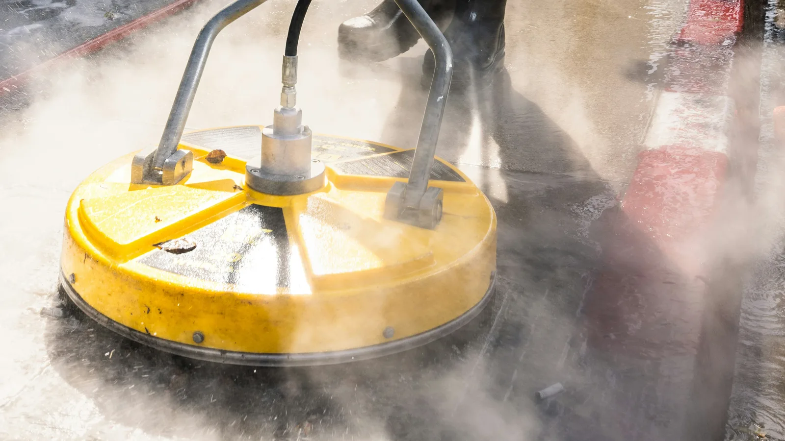 Pre-Striping Surface Cleaning