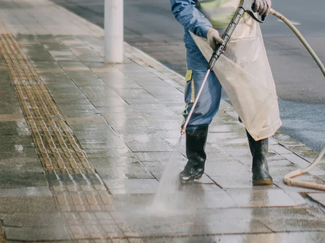 Sidewalk Cleaning