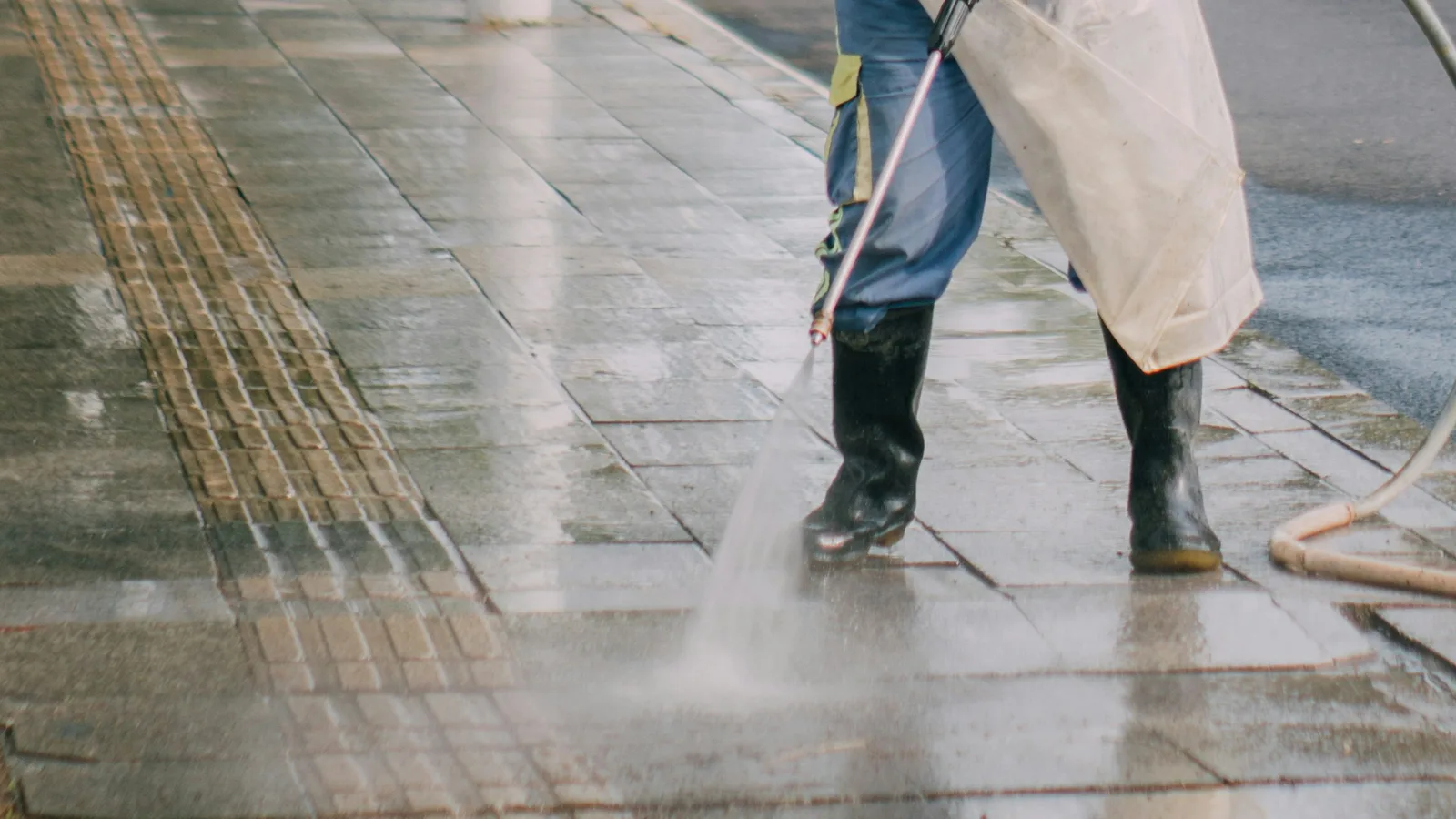 Sidewalk Cleaning